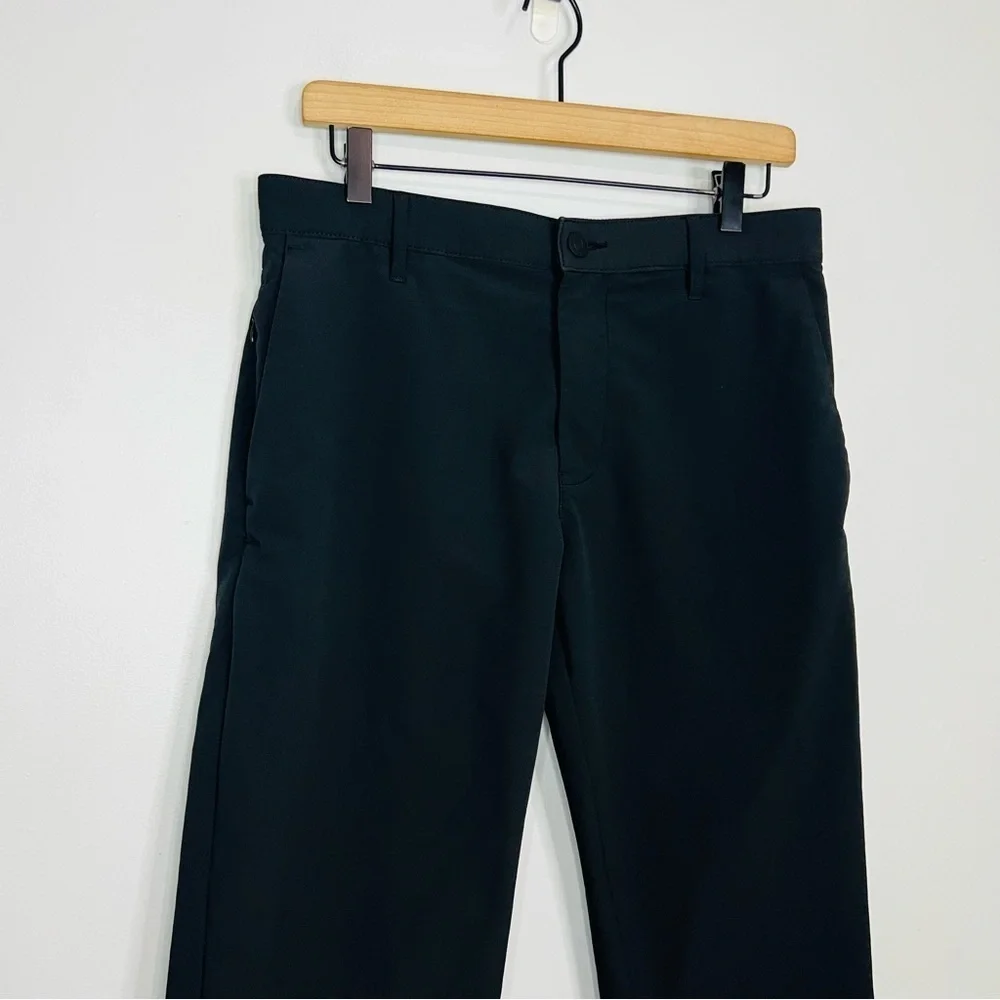 Banana Republic Black Performance Athletic Chino Pants 32W